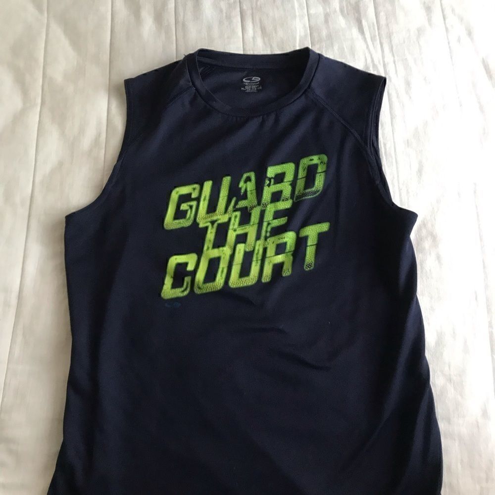 Champions boys athletic tank top size 16